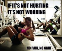 no-pain-no-gain